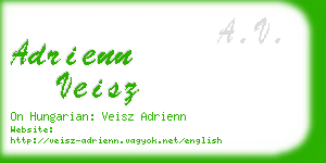 adrienn veisz business card